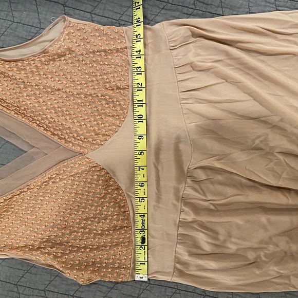 Vintage Brown Sleeveless Nightgown - Picture 5 of 5